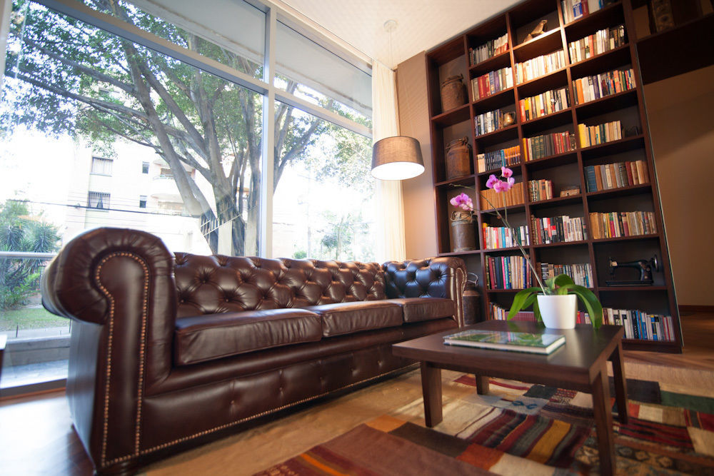 Sites Hotel Medellin Exterior photo A leather sofa