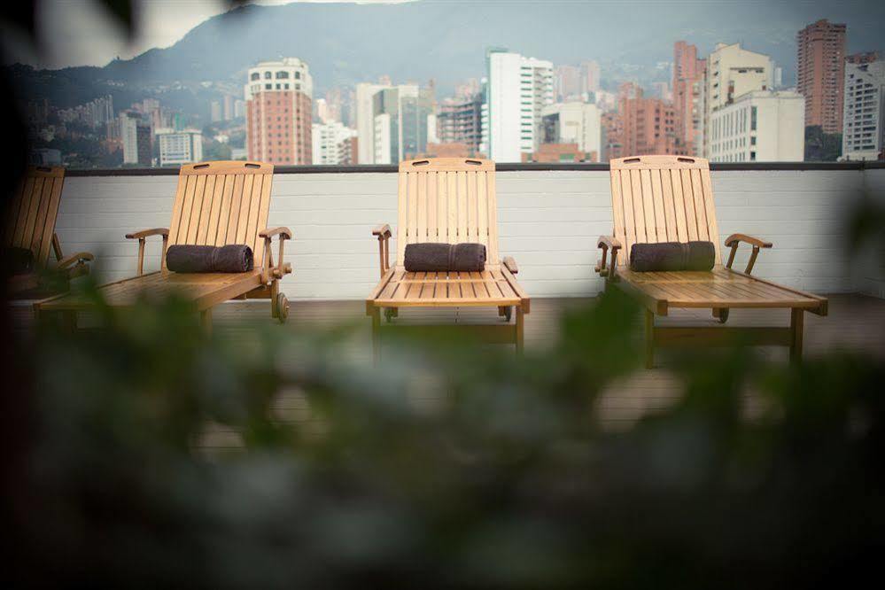 Sites Hotel Medellin Exterior photo View from the rooftop